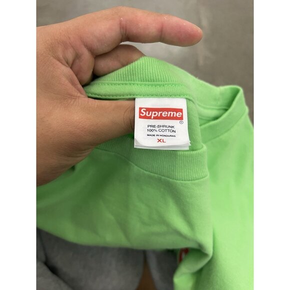 Supreme x SpongeBob Castelli Racing Long Sleeve Tee Green Size X-Large - Picture 3 of 7